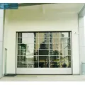 Aluminum Frame Perspex Sheet Sectional Garage Door